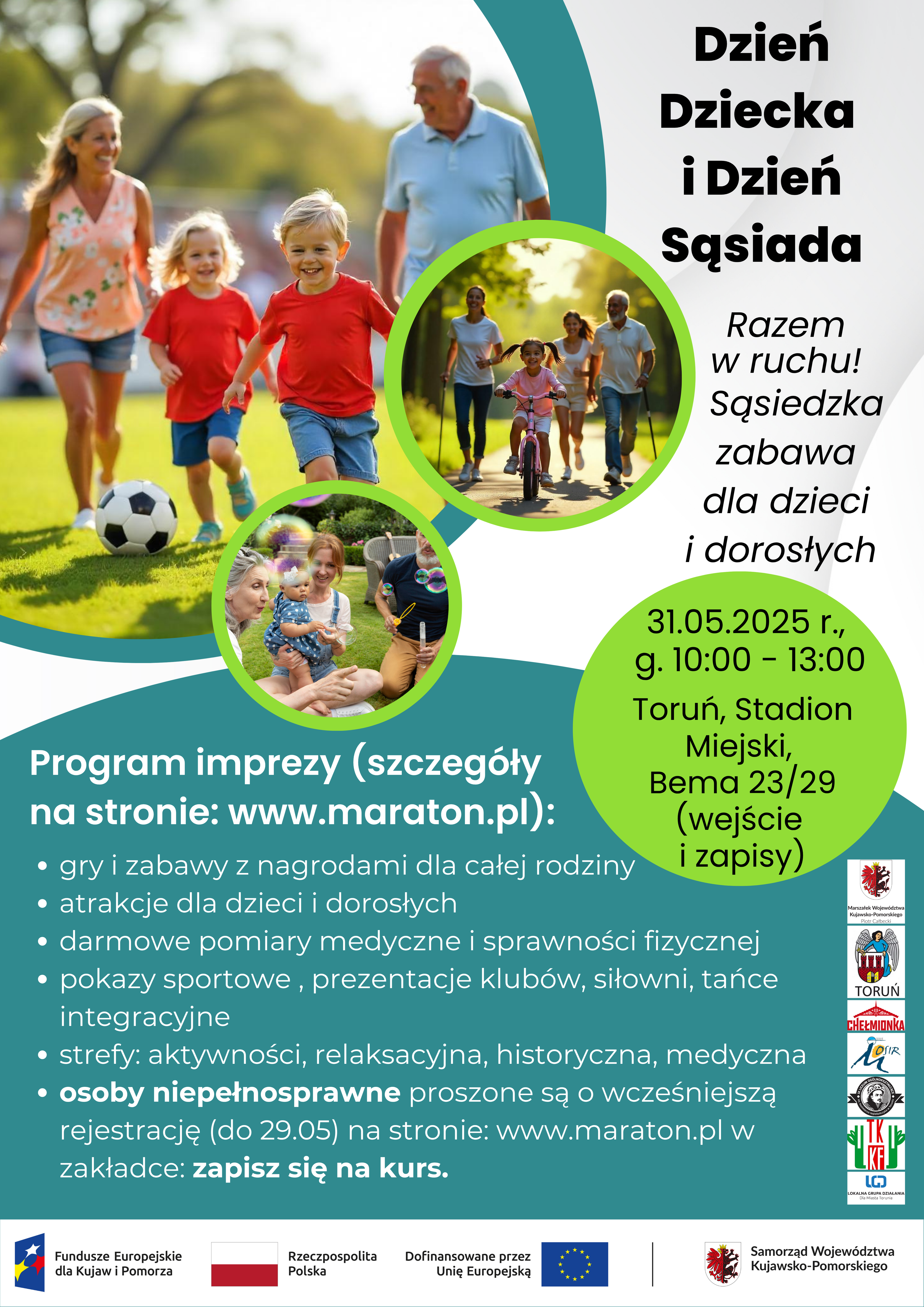 plakat informujący o imprezie